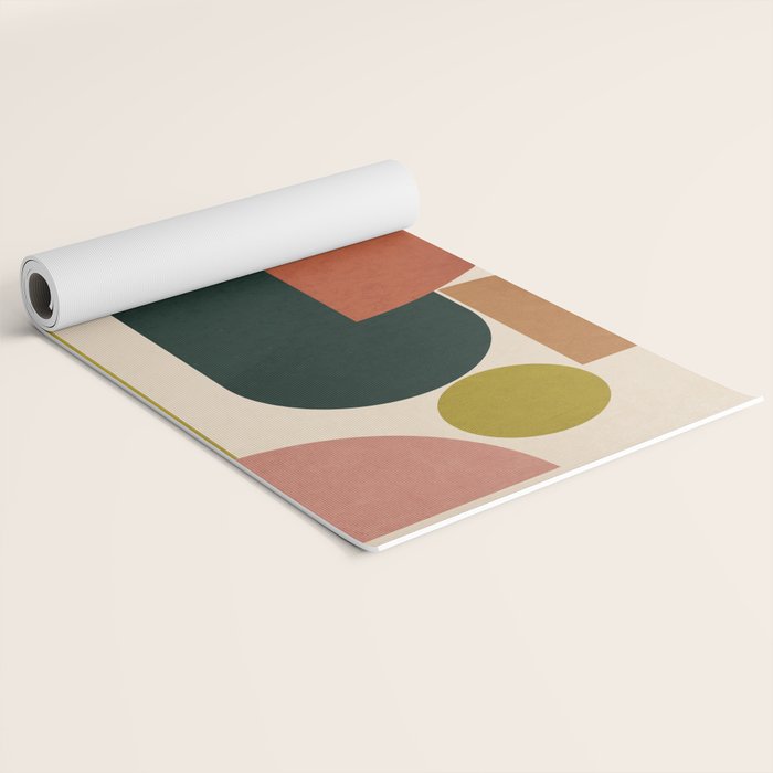 Geometric Shapes 245 Yoga Mat Gallery Image 2