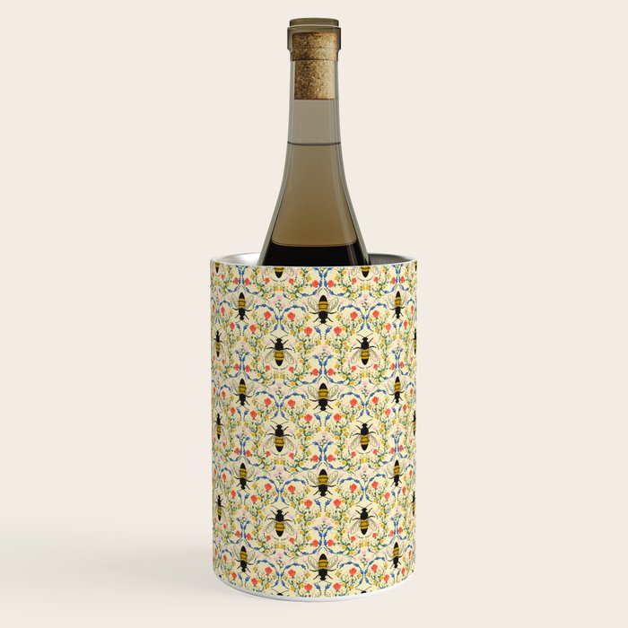 Bee Garden - Cream Wine Chiller Gallery Image 1