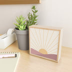 Morning Light - Pink Mini Art Print Gallery Image 2