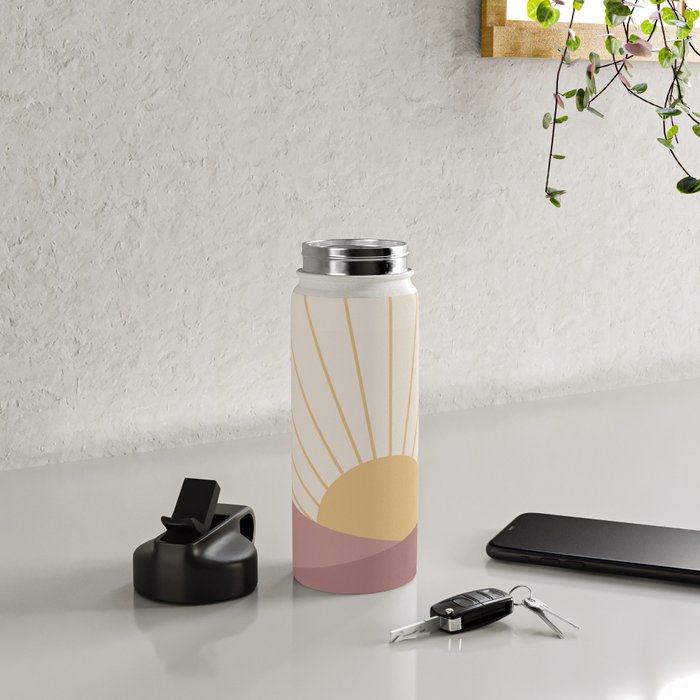 Morning Light - Pink Water Bottle Gallery Image 4