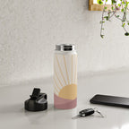Morning Light - Pink Water Bottle Gallery Image 4