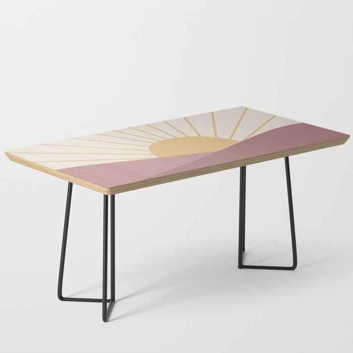 Morning Light - Pink Coffee Table Gallery Image 1