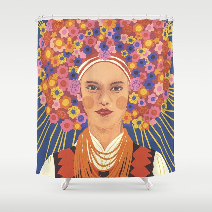 Bride Shower Curtain Gallery Image 1