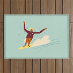 Surf buddy Outdoor Rug Gallery Image 1