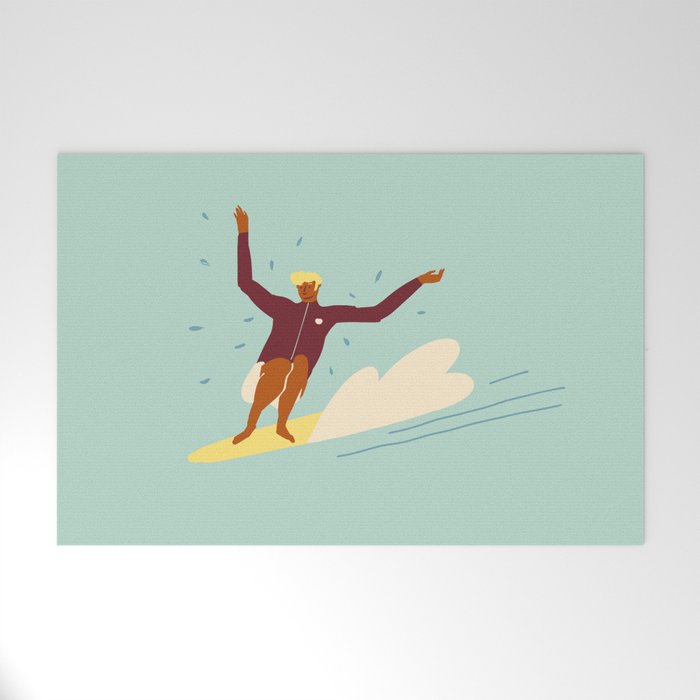 Surf buddy Welcome Mat Gallery Image 1