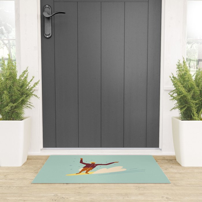 Surf buddy Welcome Mat Gallery Image 3