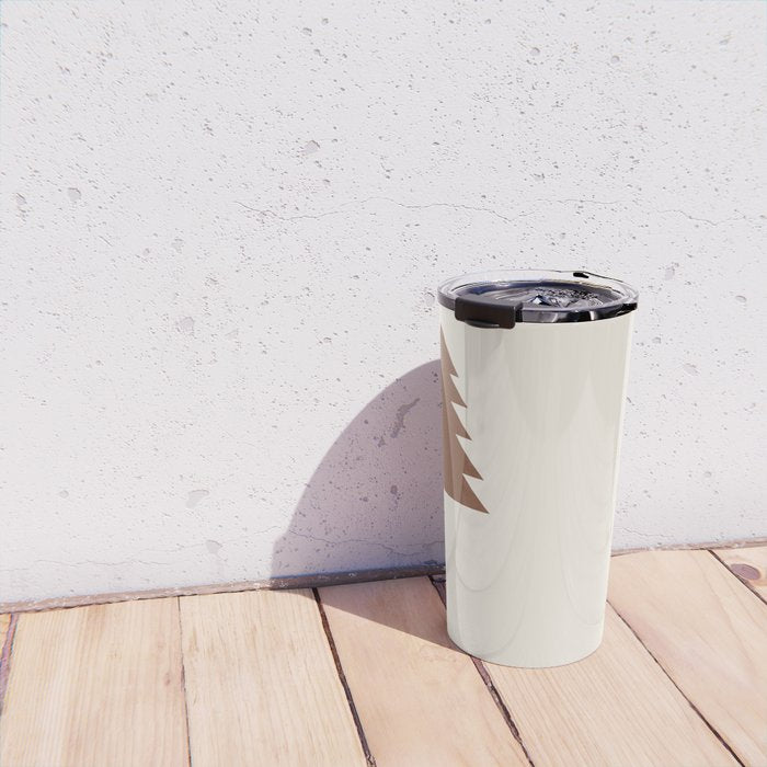 Joy (Cream Brown) Travel Mug Gallery Image 4