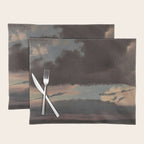 "Cloud Study" by Knud Baade, 1839 Placemat Gallery Image 1