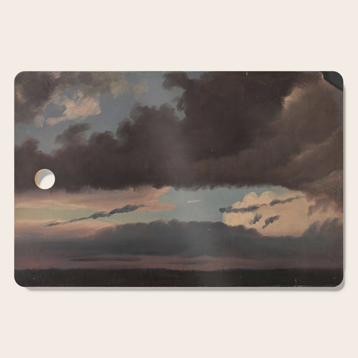 "Cloud Study" by Knud Baade, 1839 Cutting Board Gallery Image 1