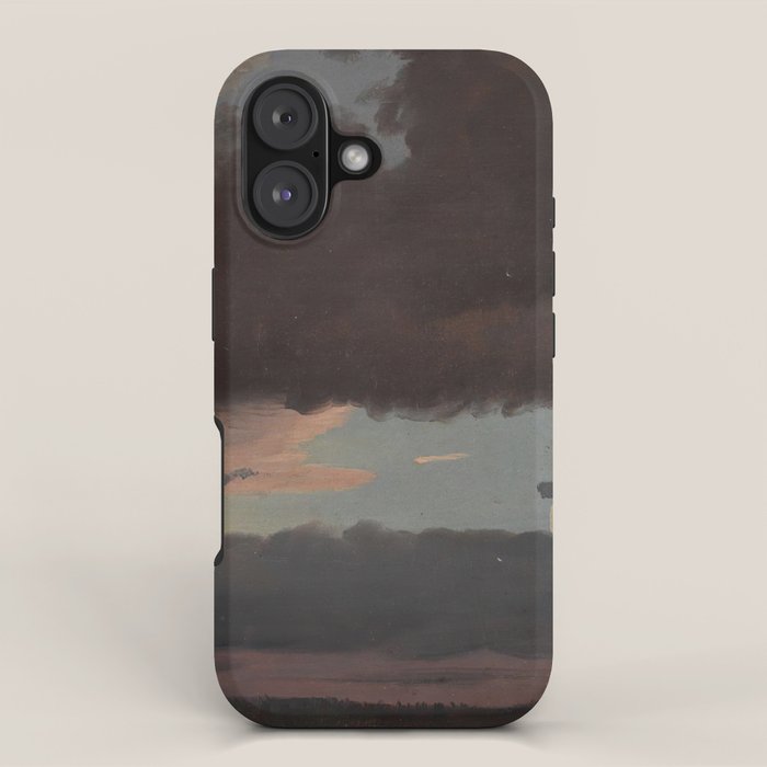"Cloud Study" by Knud Baade, 1839 iPhone Case Gallery Image 1