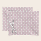 Vintage Stars XII Blush Pink Placemat Gallery Image 1