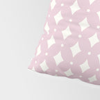 Vintage Stars XII Blush Pink Pillow Sham Gallery Image 4