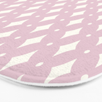 Vintage Stars XII Blush Pink Bath Mat Gallery Image 3