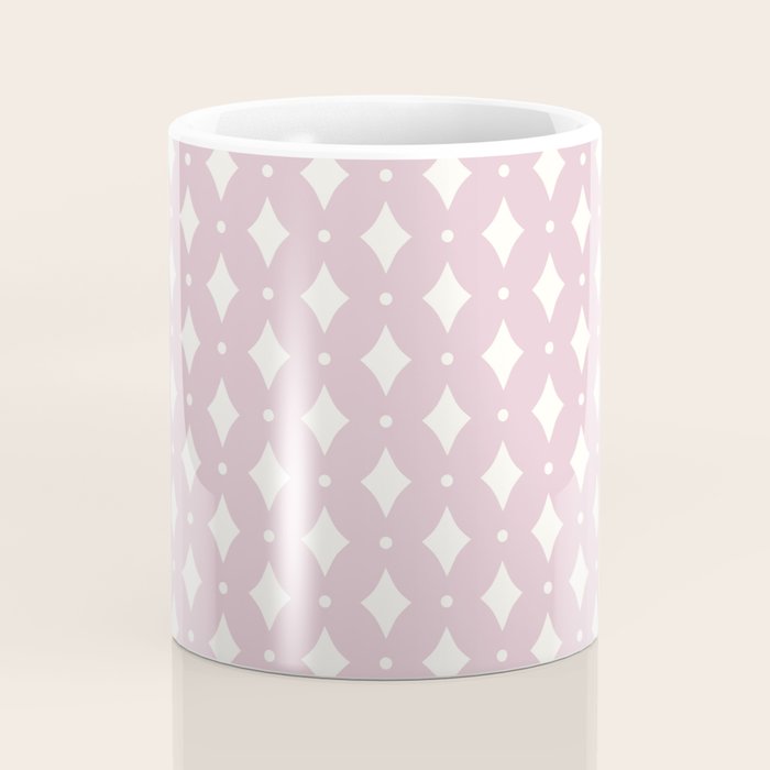 Vintage Stars XII Blush Pink Coffee Mug Gallery Image 4