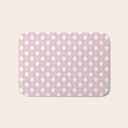 Vintage Stars XII Blush Pink Bath Mat Gallery Image 1