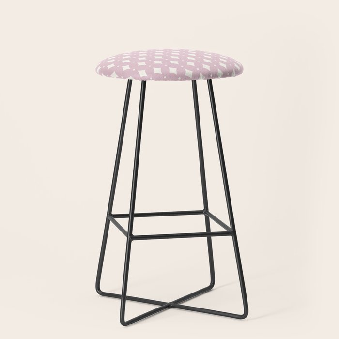 Vintage Stars XII Blush Pink Stool Gallery Image 1