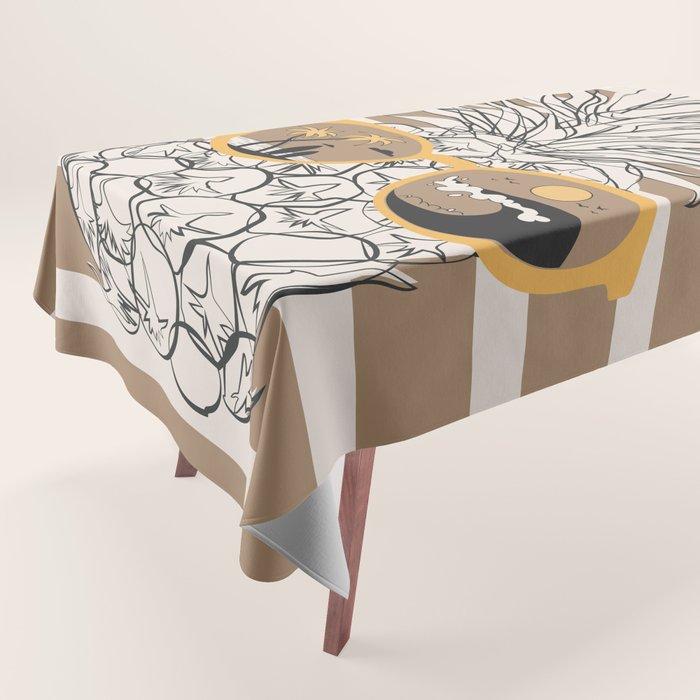 Pineapple Dreams 4 Tablecloth Gallery Image 1