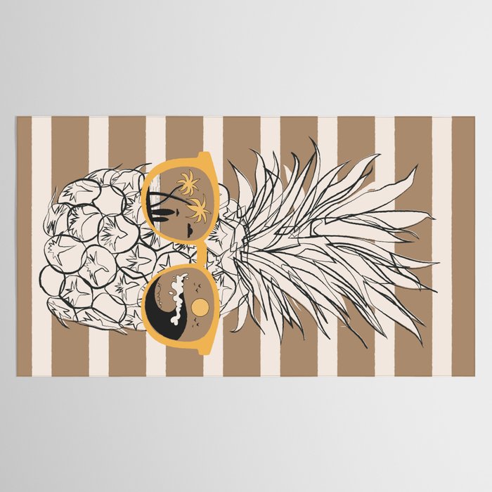 Pineapple Dreams 4 Tablecloth Gallery Image 2