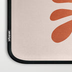 Nature Leaf Cutouts III: Terracotta Edition | Mid-Century Henri Matisse Series Laptop Sleeve Gallery Image 3