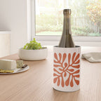 Nature Leaf Cutouts III: Terracotta Edition | Mid-Century Henri Matisse Series Wine Chiller Gallery Image 4
