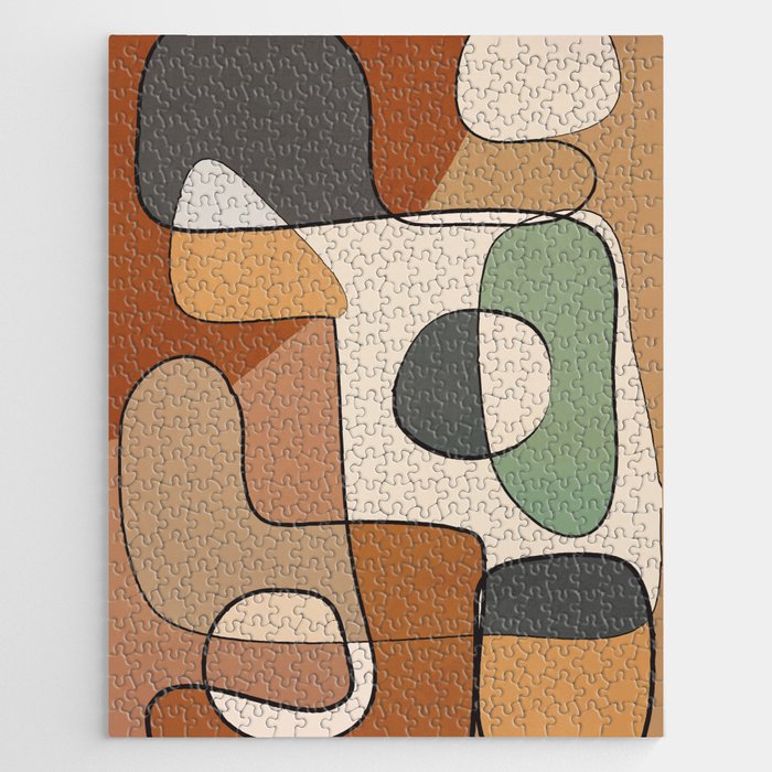 Abstract Line Art 10 Jigsaw Puzzle Gallery Image 1
