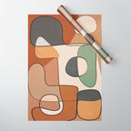 Abstract Line Art 10 Wrapping Paper Gallery Image 1