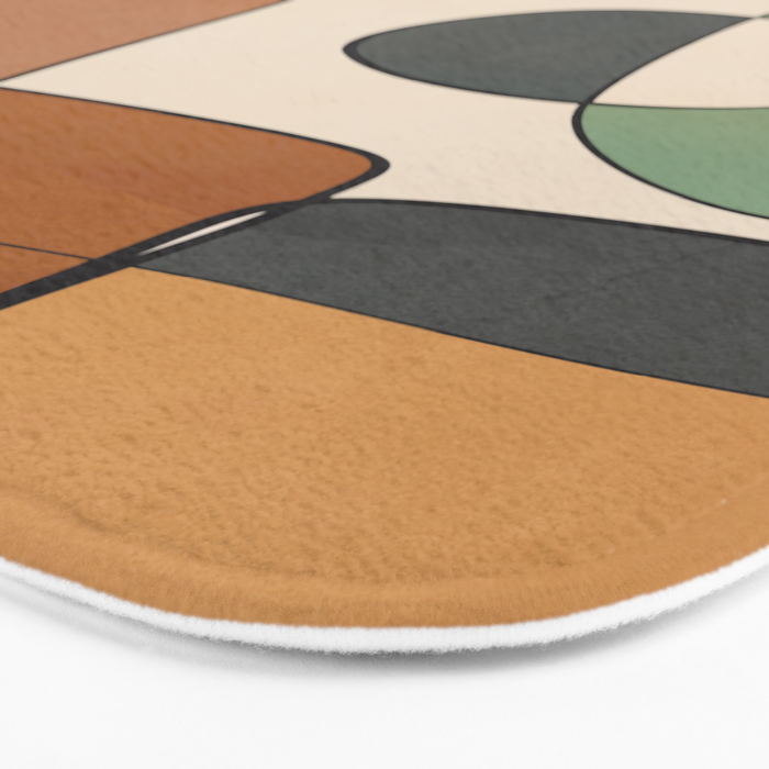 Abstract Line Art 10 Bath Mat Gallery Image 3