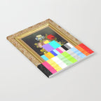 A Painting of Flowers With Color Bars Notebook Gallery Image 2