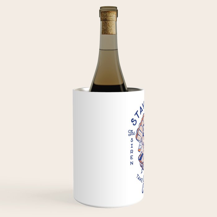The Siren Lounge: Stay Salty & Take No Shit Wine Chiller Gallery Image 2