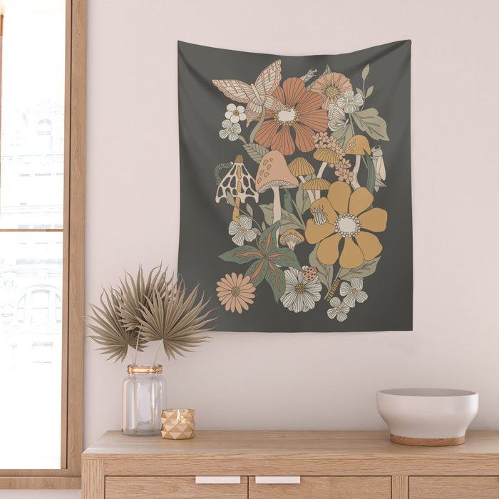 Garden Wonderland Wall Tapestry Gallery Image 2