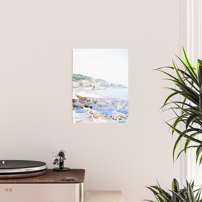 Nice, France | French Riviera Beach View | Travel Photography Print Poster Gallery Image 2