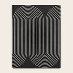 Mid-Century Modern No.18 - Woodblock Print Notebook Gallery Image 4