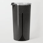 Mid-Century Modern No.18 - Woodblock Print Travel Mug Gallery Image 3
