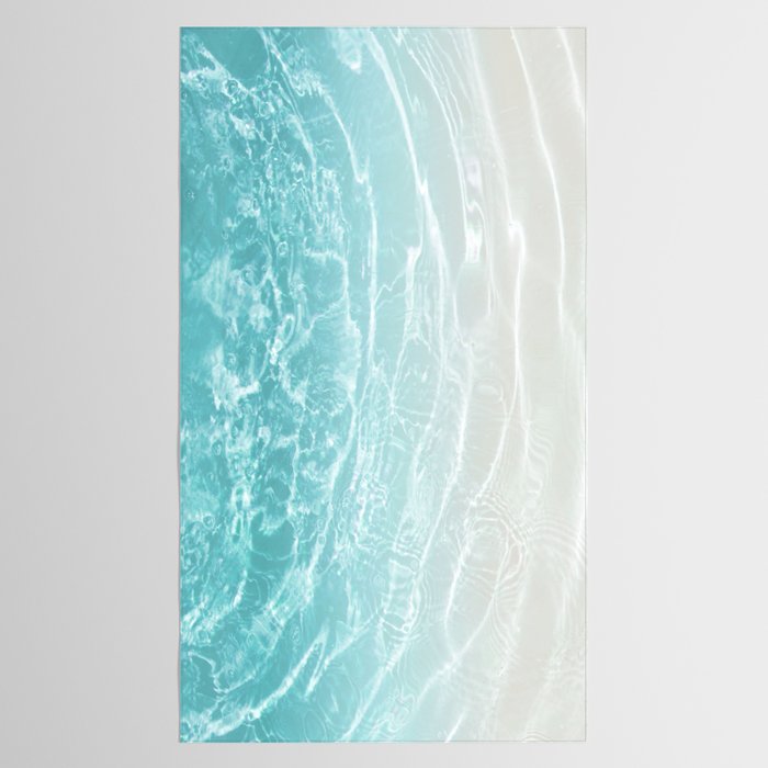 Soft Blue Gray Ocean Dream #1 #water #decor #art #society6 Tablecloth Gallery Image 2