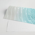 Soft Blue Gray Ocean Dream #1 #water #decor #art #society6 Wrapping Paper Gallery Image 2
