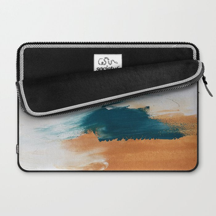 Abstract Oil Painting No.25 Laptop Sleeve Gallery Image 2