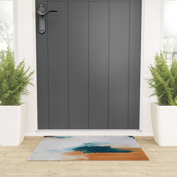 Abstract Oil Painting No.25 Welcome Mat Gallery Image 3