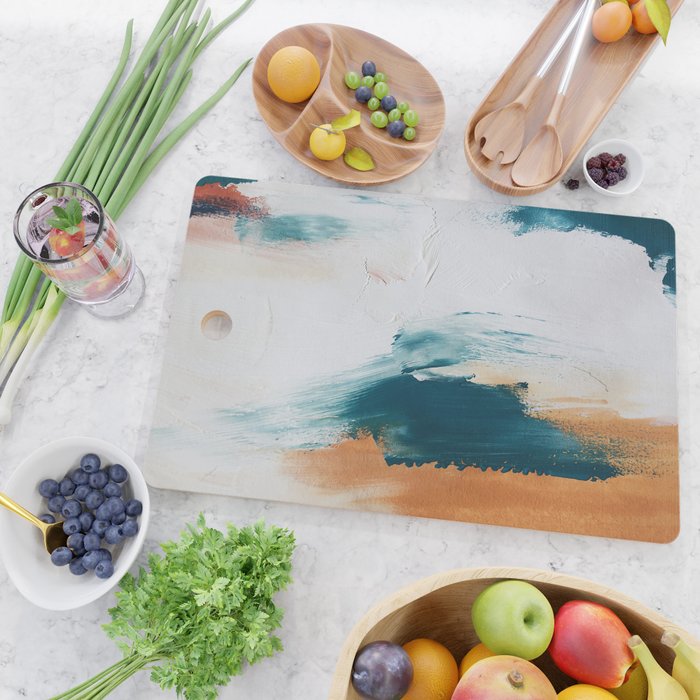 Abstract Oil Painting No.25 Cutting Board Gallery Image 2