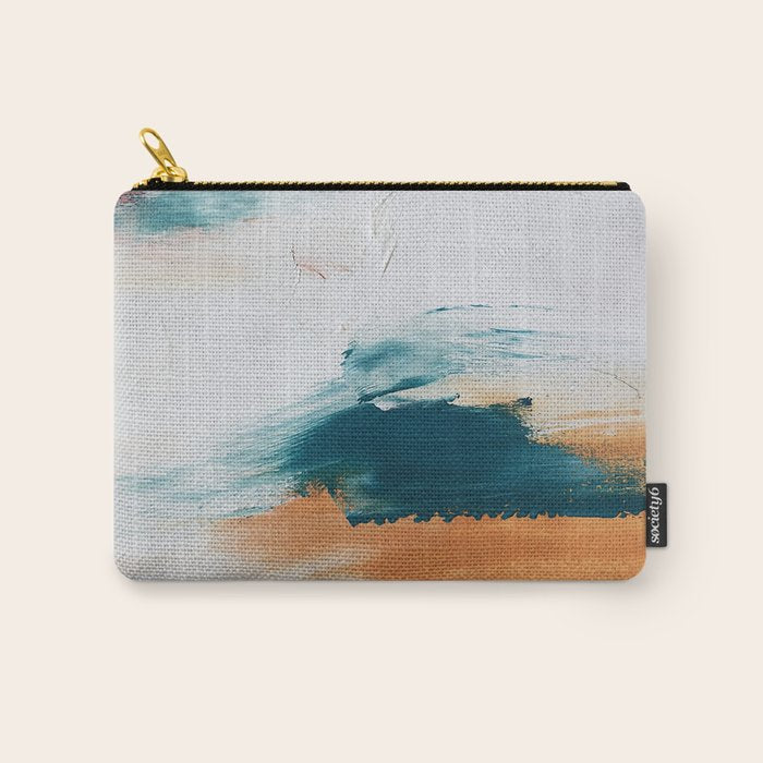 Abstract Oil Painting No.25 Carry All Pouch Gallery Image 1