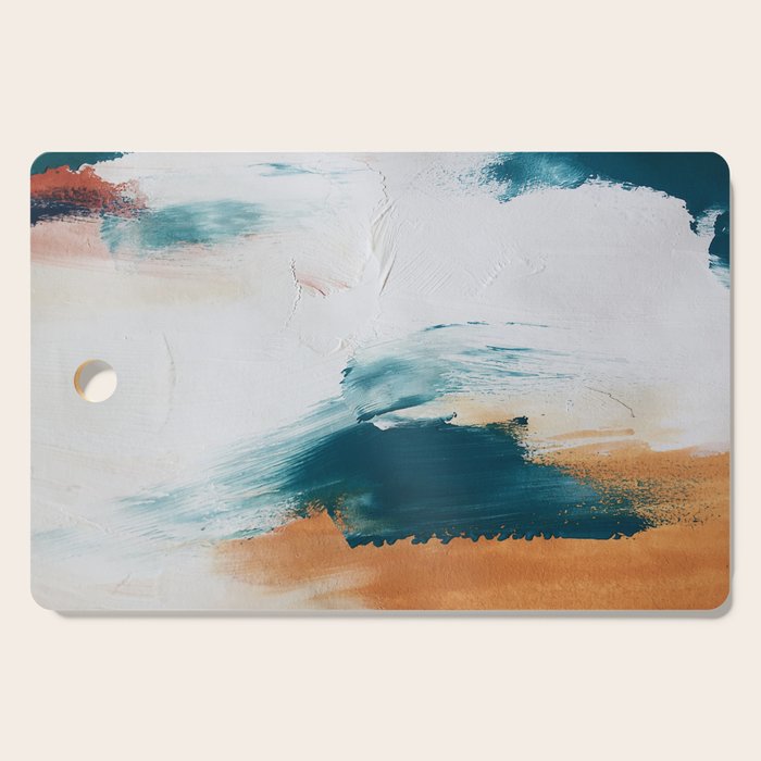 Abstract Oil Painting No.25 Cutting Board Gallery Image 1