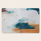 Abstract Oil Painting No.25 Cutting Board Gallery Image 1