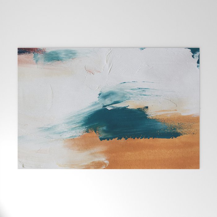 Abstract Oil Painting No.25 Welcome Mat Gallery Image 1