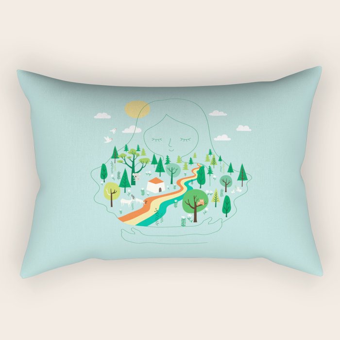 Mother Rectangular Pillow Gallery Image 1