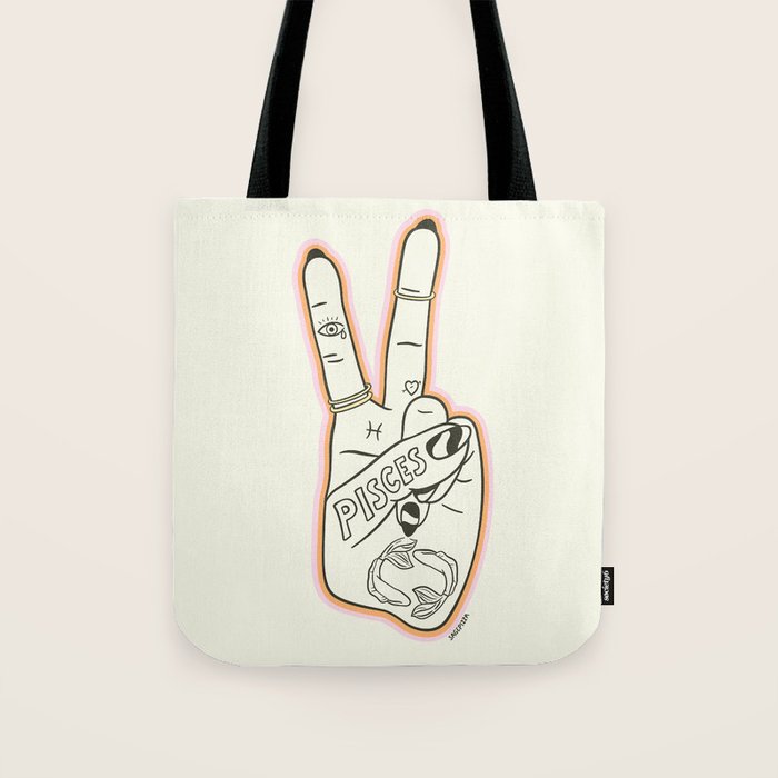 PISCES Tote Bag Gallery Image 1