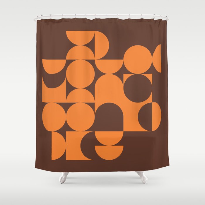 Retro 10A Shower Curtain Gallery Image 1