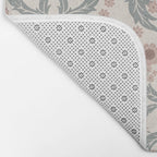 English Cottage Dusty Pink Posy Bath Mat Gallery Image 2