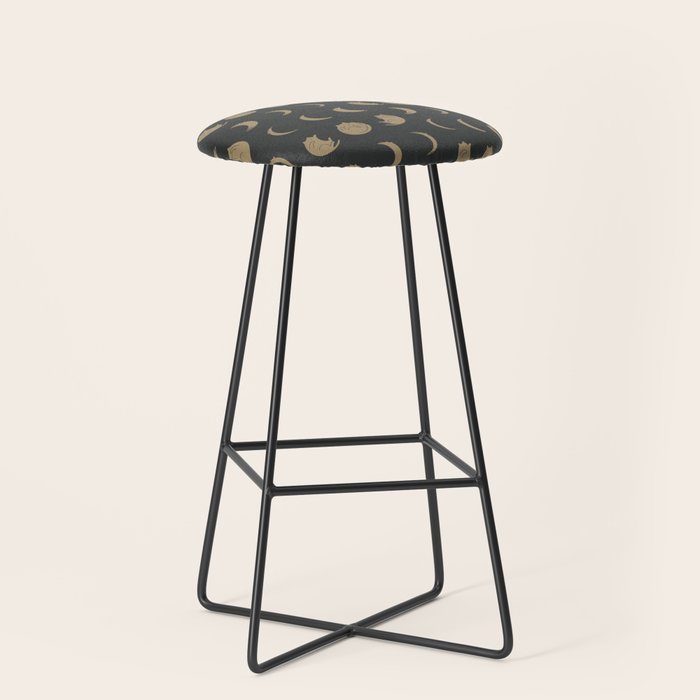 Cat Landscape 136: Cat Moon Stool Gallery Image 1