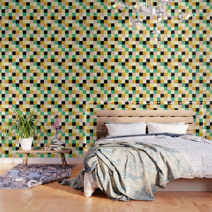 Bold Colorful Checks Pattern - Small XXXIII Wallpaper Gallery Image 3