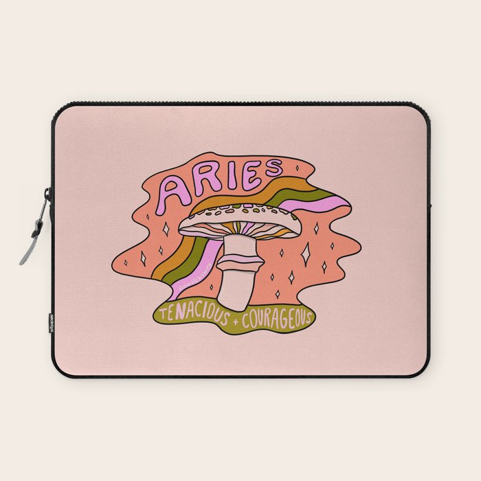Aries Mushroom Laptop Sleeve Gallery Image 1