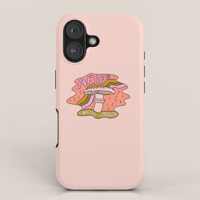 Aries Mushroom iPhone Case Gallery Image 1